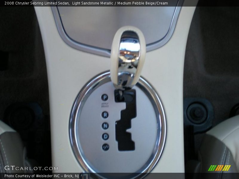  2008 Sebring Limited Sedan 6 Speed AutoStick Automatic Shifter