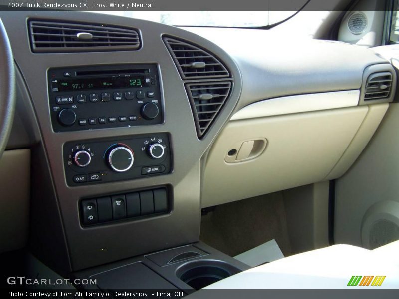 Frost White / Neutral 2007 Buick Rendezvous CX