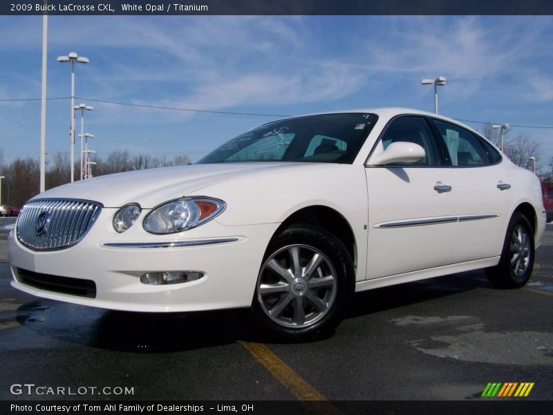 White Opal / Titanium 2009 Buick LaCrosse CXL