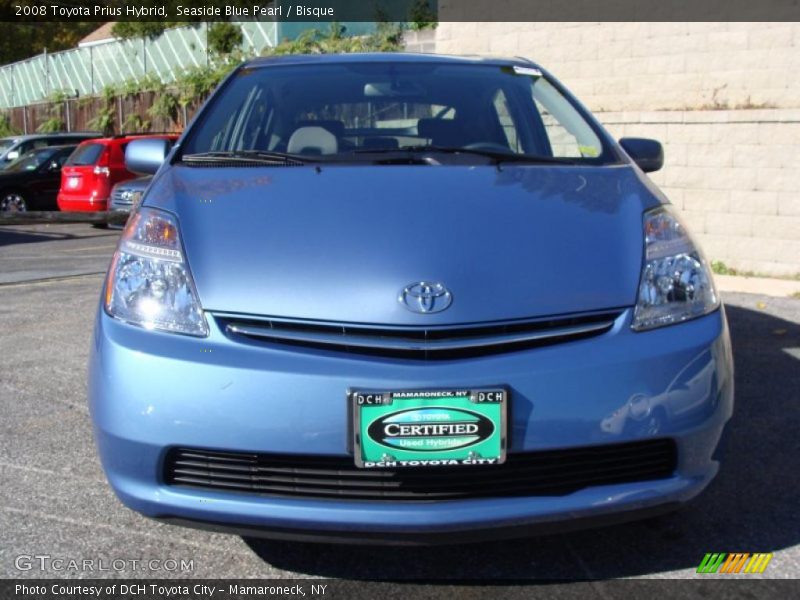 Seaside Blue Pearl / Bisque 2008 Toyota Prius Hybrid