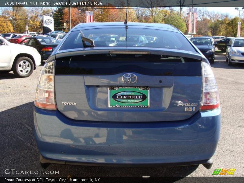 Seaside Blue Pearl / Bisque 2008 Toyota Prius Hybrid