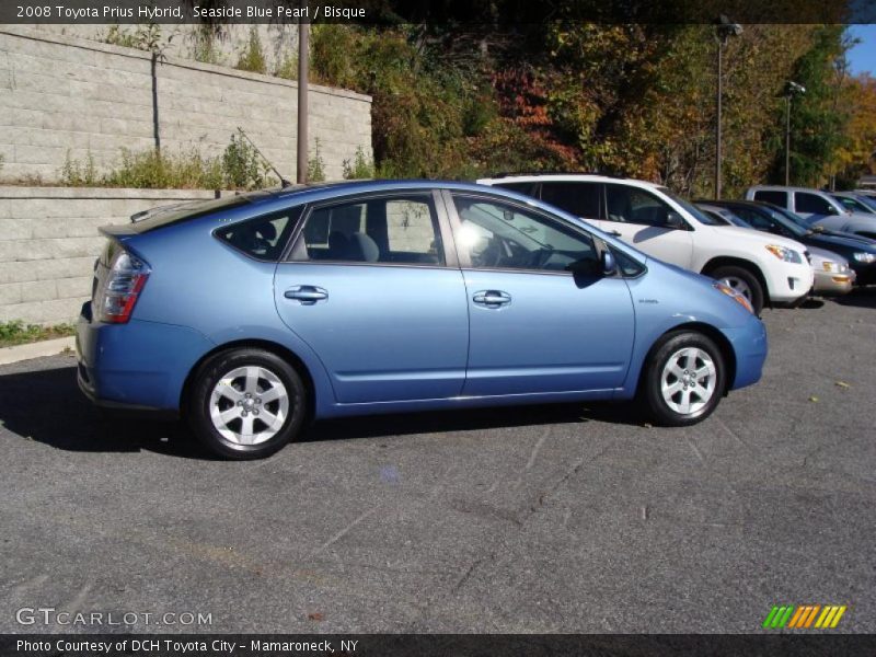 Seaside Blue Pearl / Bisque 2008 Toyota Prius Hybrid
