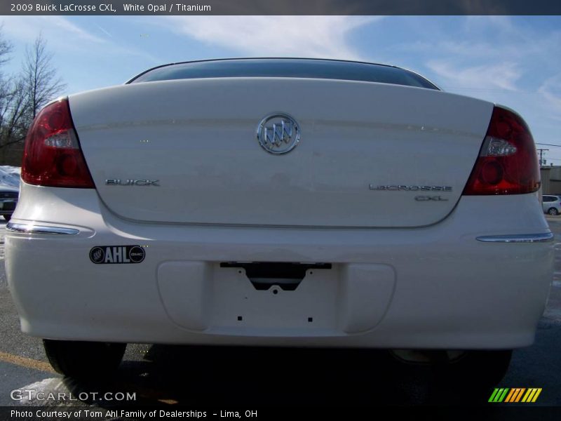 White Opal / Titanium 2009 Buick LaCrosse CXL