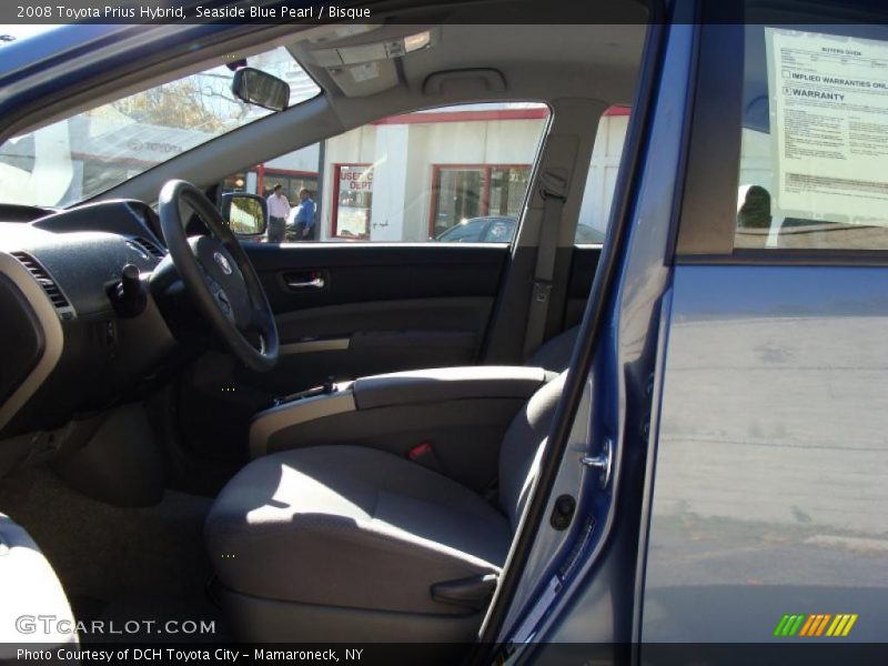 Seaside Blue Pearl / Bisque 2008 Toyota Prius Hybrid