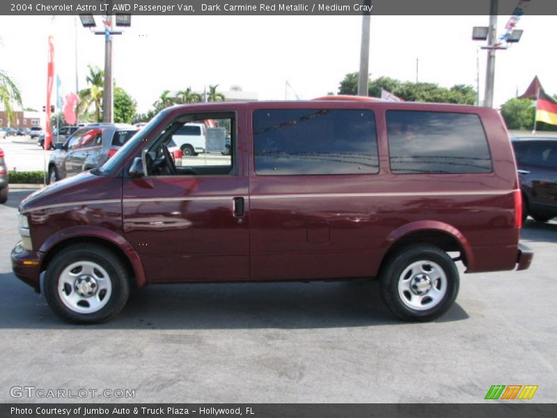  2004 Astro LT AWD Passenger Van Dark Carmine Red Metallic