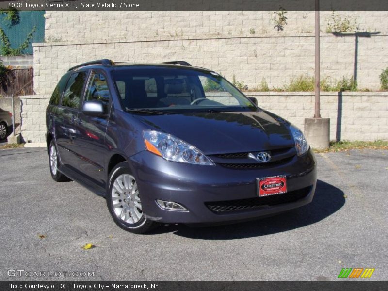 Slate Metallic / Stone 2008 Toyota Sienna XLE