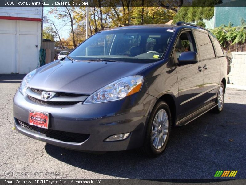 Slate Metallic / Stone 2008 Toyota Sienna XLE