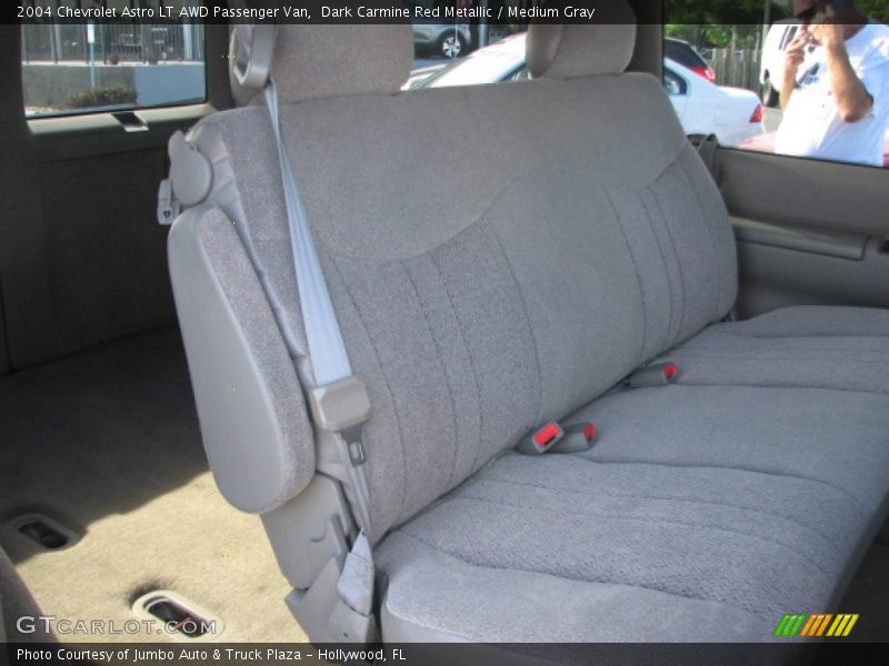 Dark Carmine Red Metallic / Medium Gray 2004 Chevrolet Astro LT AWD Passenger Van