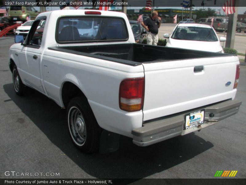 Oxford White / Medium Graphite 1997 Ford Ranger XL Regular Cab