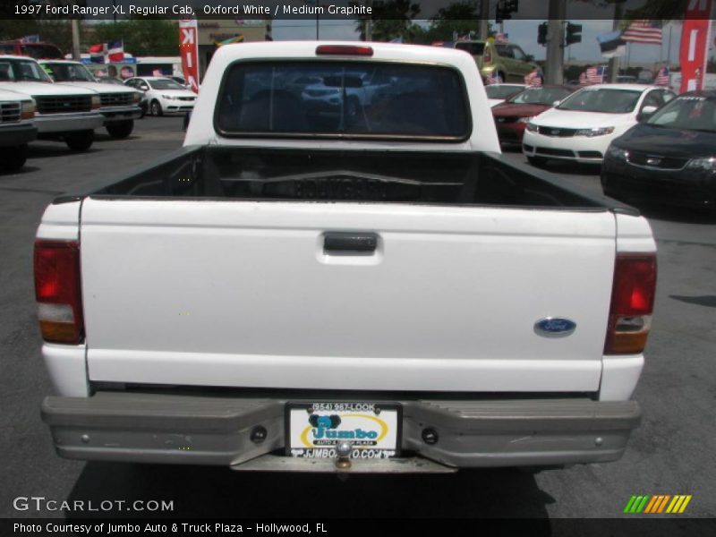 Oxford White / Medium Graphite 1997 Ford Ranger XL Regular Cab