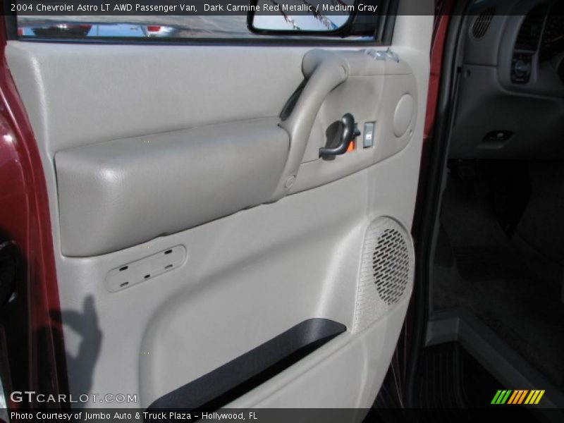 Dark Carmine Red Metallic / Medium Gray 2004 Chevrolet Astro LT AWD Passenger Van