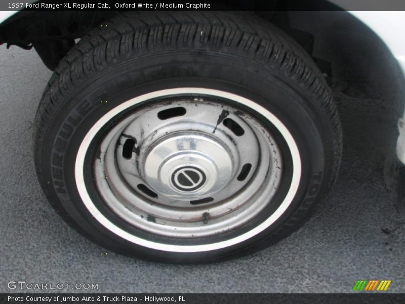 Oxford White / Medium Graphite 1997 Ford Ranger XL Regular Cab