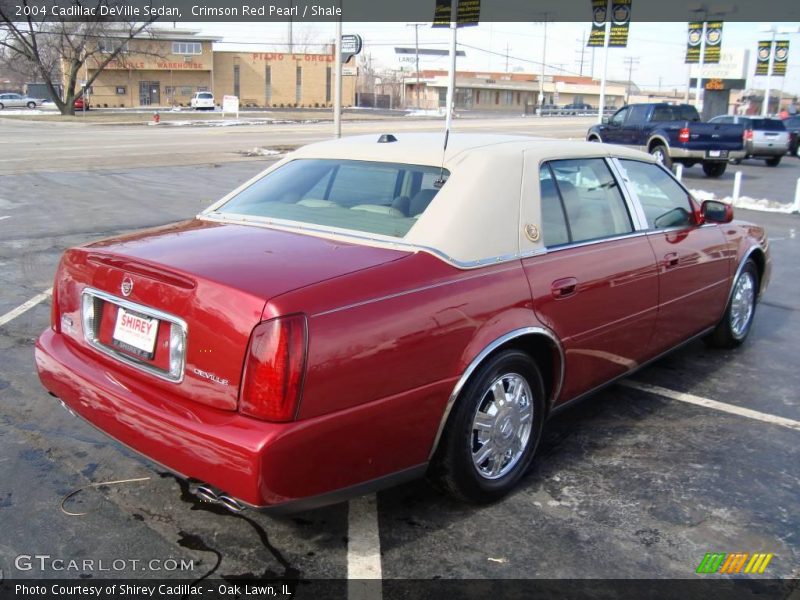 Crimson Red Pearl / Shale 2004 Cadillac DeVille Sedan