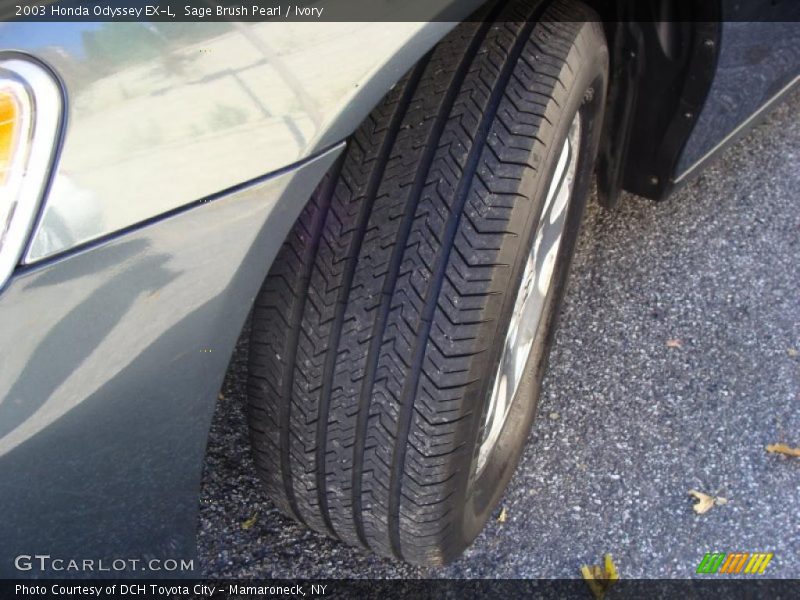 Sage Brush Pearl / Ivory 2003 Honda Odyssey EX-L