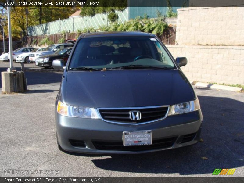 Sage Brush Pearl / Ivory 2003 Honda Odyssey EX-L