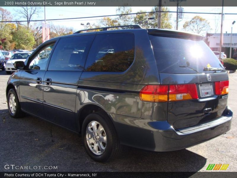 Sage Brush Pearl / Ivory 2003 Honda Odyssey EX-L