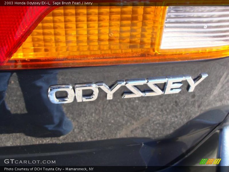 Sage Brush Pearl / Ivory 2003 Honda Odyssey EX-L