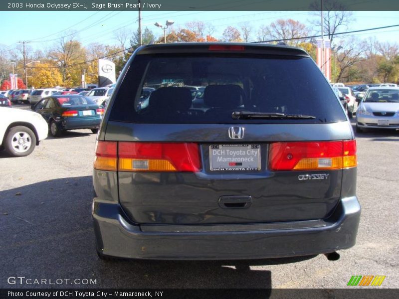 Sage Brush Pearl / Ivory 2003 Honda Odyssey EX-L