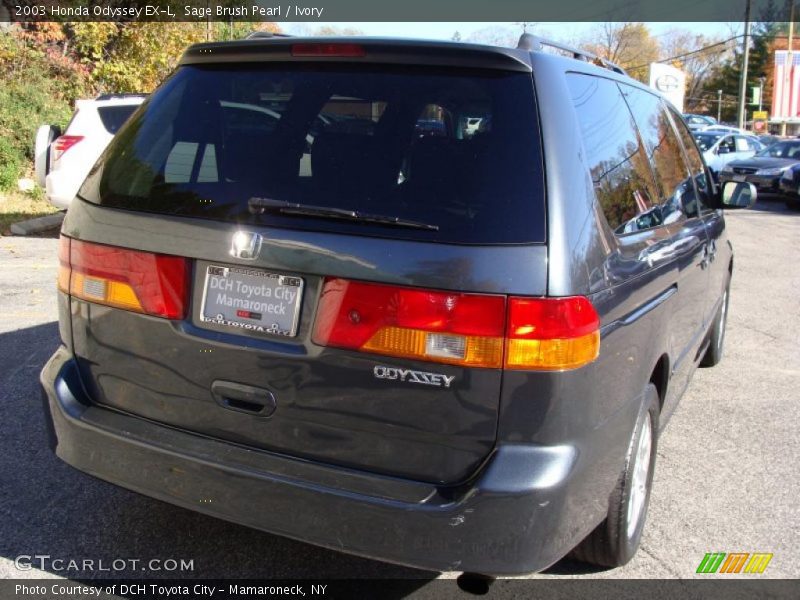 Sage Brush Pearl / Ivory 2003 Honda Odyssey EX-L