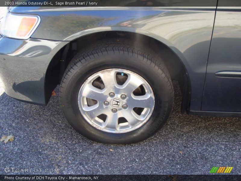 Sage Brush Pearl / Ivory 2003 Honda Odyssey EX-L