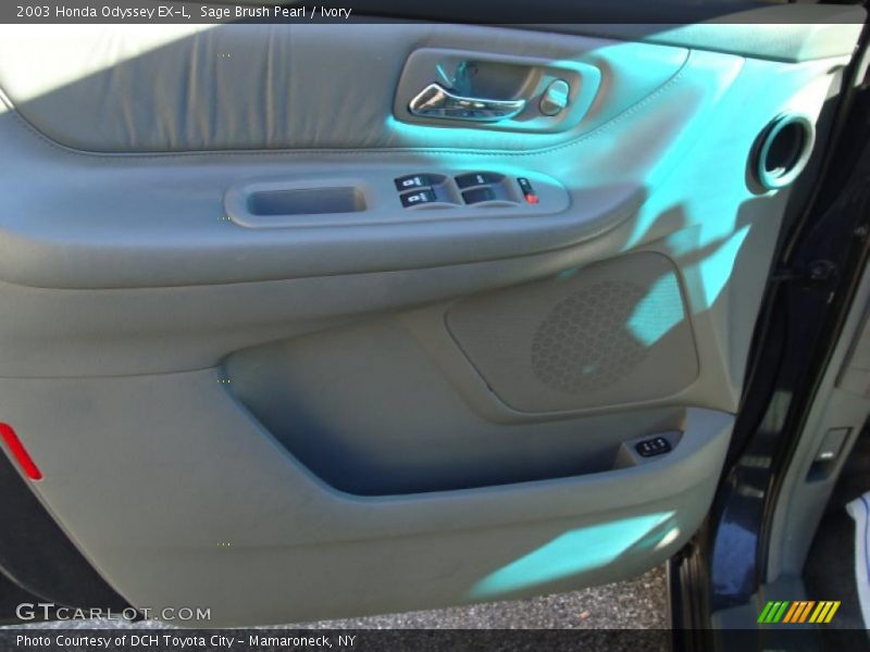 Sage Brush Pearl / Ivory 2003 Honda Odyssey EX-L