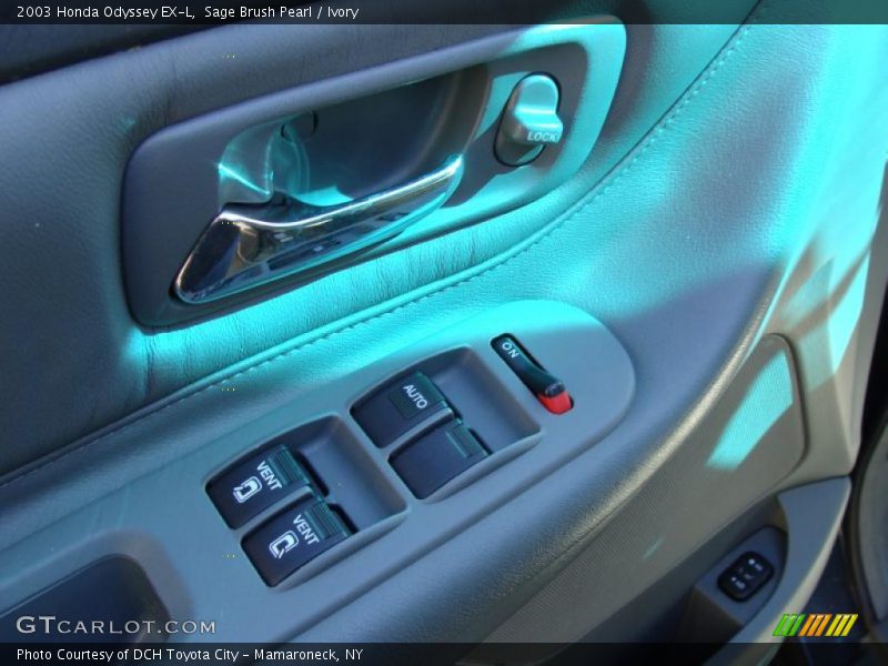 Sage Brush Pearl / Ivory 2003 Honda Odyssey EX-L