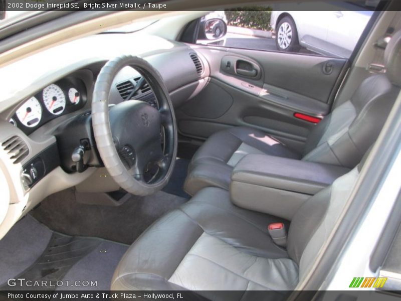 Bright Silver Metallic / Taupe 2002 Dodge Intrepid SE