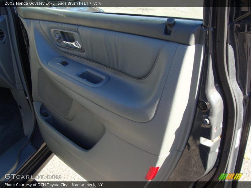 Sage Brush Pearl / Ivory 2003 Honda Odyssey EX-L