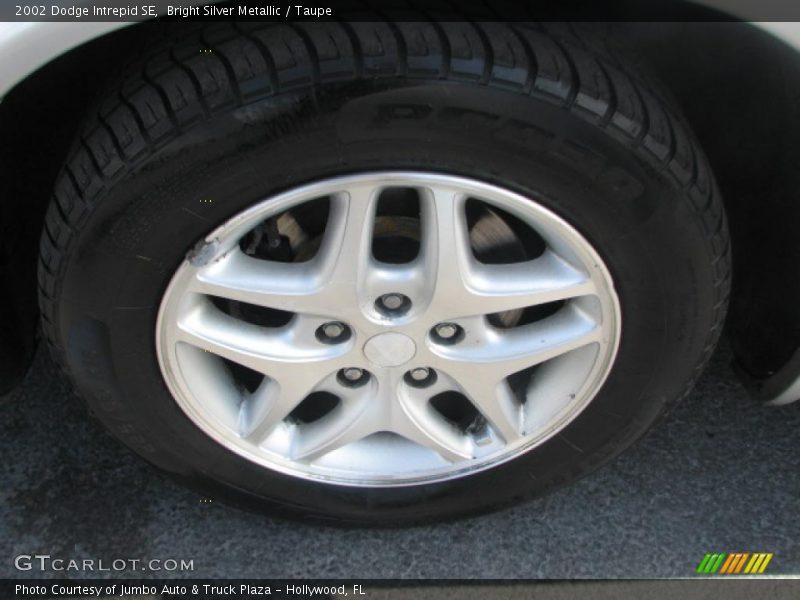 Bright Silver Metallic / Taupe 2002 Dodge Intrepid SE