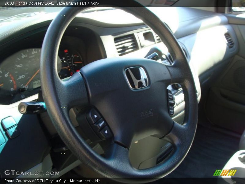 Sage Brush Pearl / Ivory 2003 Honda Odyssey EX-L