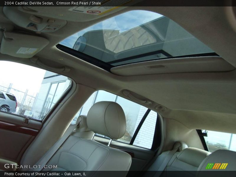 Crimson Red Pearl / Shale 2004 Cadillac DeVille Sedan