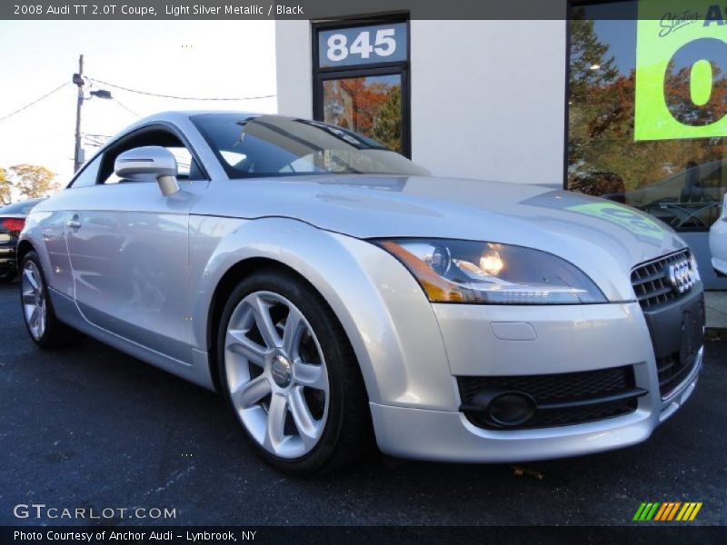 Light Silver Metallic / Black 2008 Audi TT 2.0T Coupe