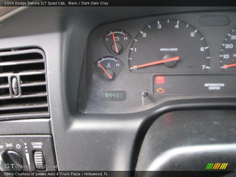 Black / Dark Slate Gray 2004 Dodge Dakota SLT Quad Cab