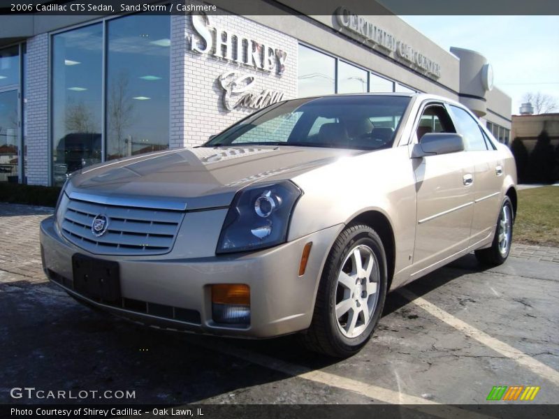 Sand Storm / Cashmere 2006 Cadillac CTS Sedan