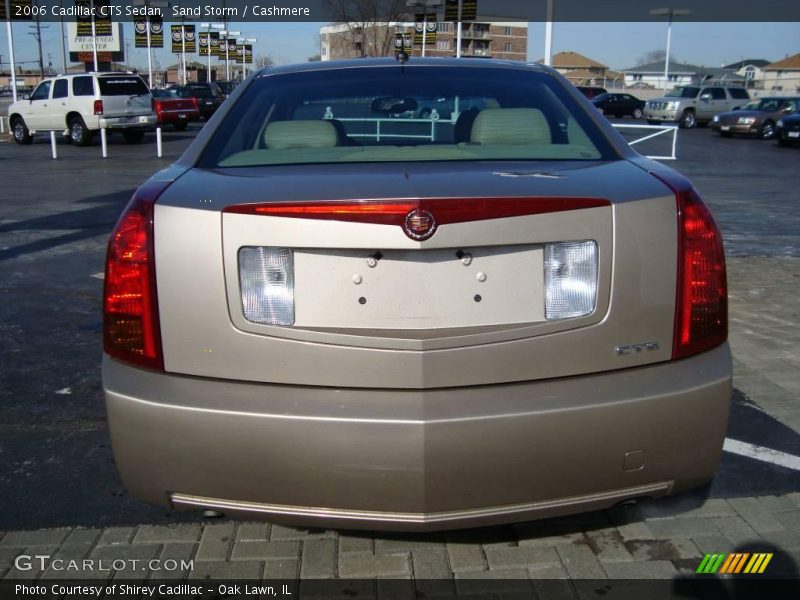 Sand Storm / Cashmere 2006 Cadillac CTS Sedan