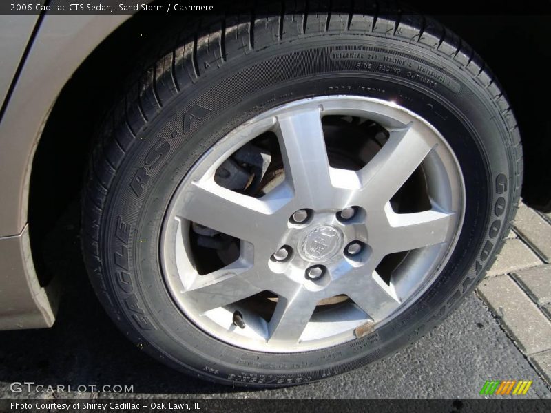 Sand Storm / Cashmere 2006 Cadillac CTS Sedan
