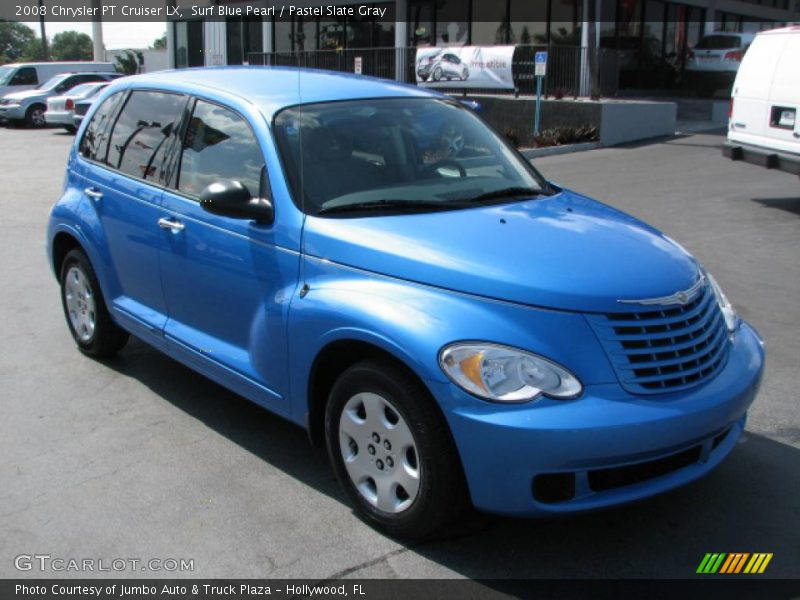 Surf Blue Pearl / Pastel Slate Gray 2008 Chrysler PT Cruiser LX