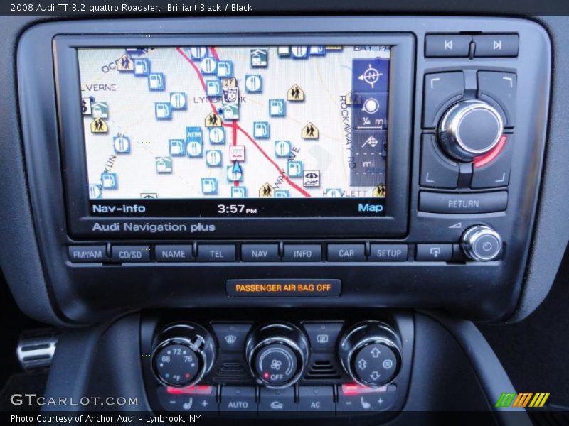 Navigation of 2008 TT 3.2 quattro Roadster