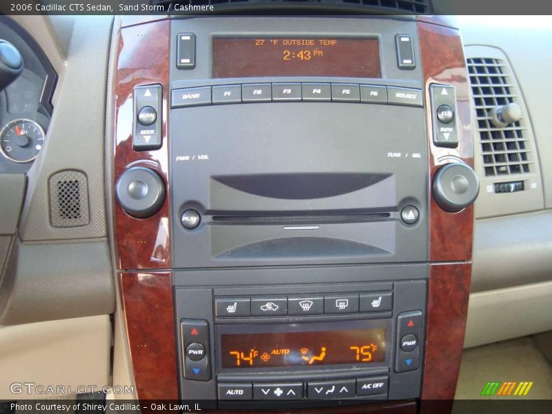 Sand Storm / Cashmere 2006 Cadillac CTS Sedan
