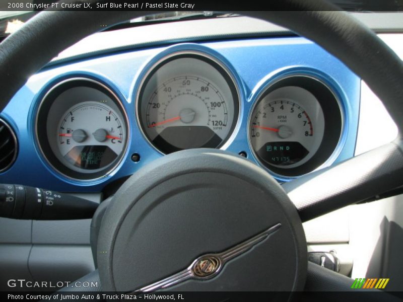 Surf Blue Pearl / Pastel Slate Gray 2008 Chrysler PT Cruiser LX