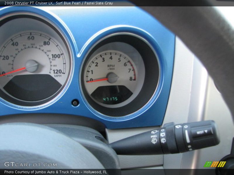Surf Blue Pearl / Pastel Slate Gray 2008 Chrysler PT Cruiser LX