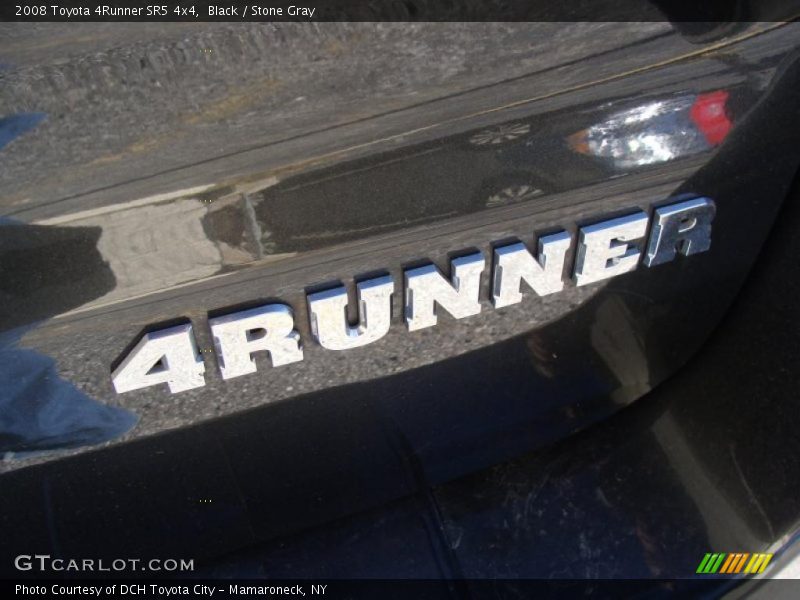 Black / Stone Gray 2008 Toyota 4Runner SR5 4x4