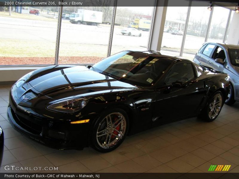 Black / Ebony 2008 Chevrolet Corvette Z06