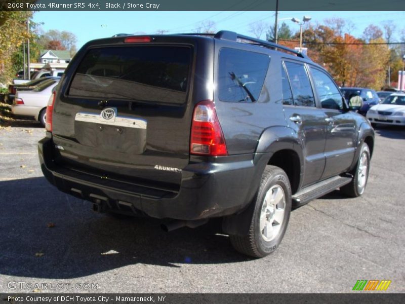 Black / Stone Gray 2008 Toyota 4Runner SR5 4x4