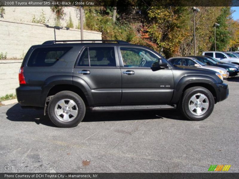 Black / Stone Gray 2008 Toyota 4Runner SR5 4x4