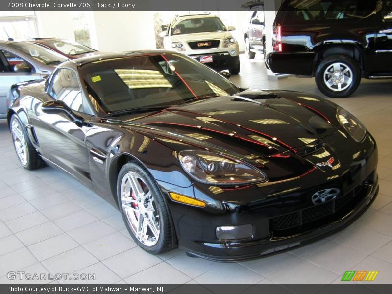 Black / Ebony 2008 Chevrolet Corvette Z06