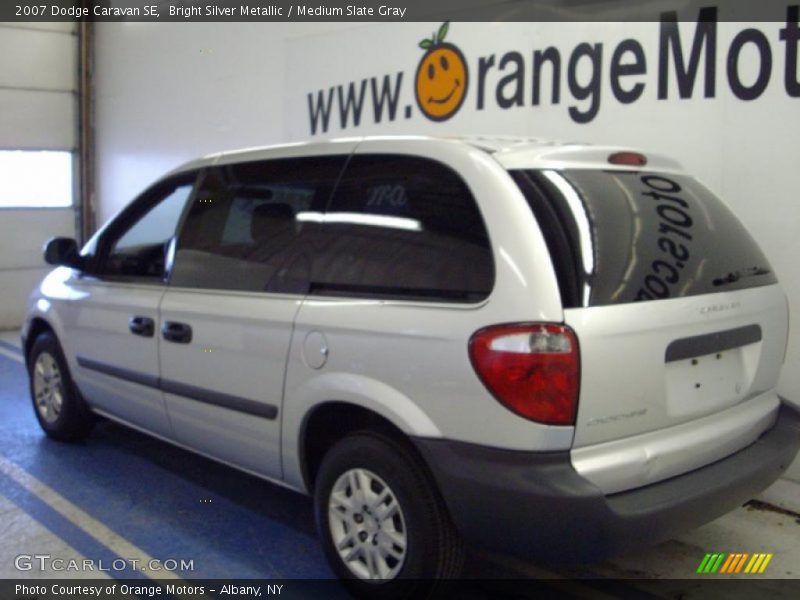 Bright Silver Metallic / Medium Slate Gray 2007 Dodge Caravan SE