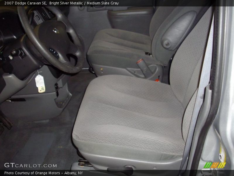 Bright Silver Metallic / Medium Slate Gray 2007 Dodge Caravan SE