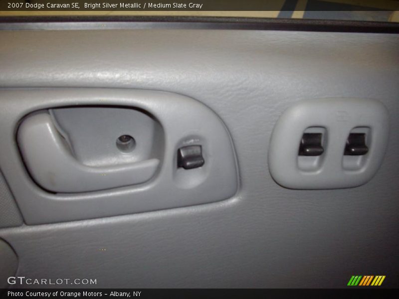 Bright Silver Metallic / Medium Slate Gray 2007 Dodge Caravan SE