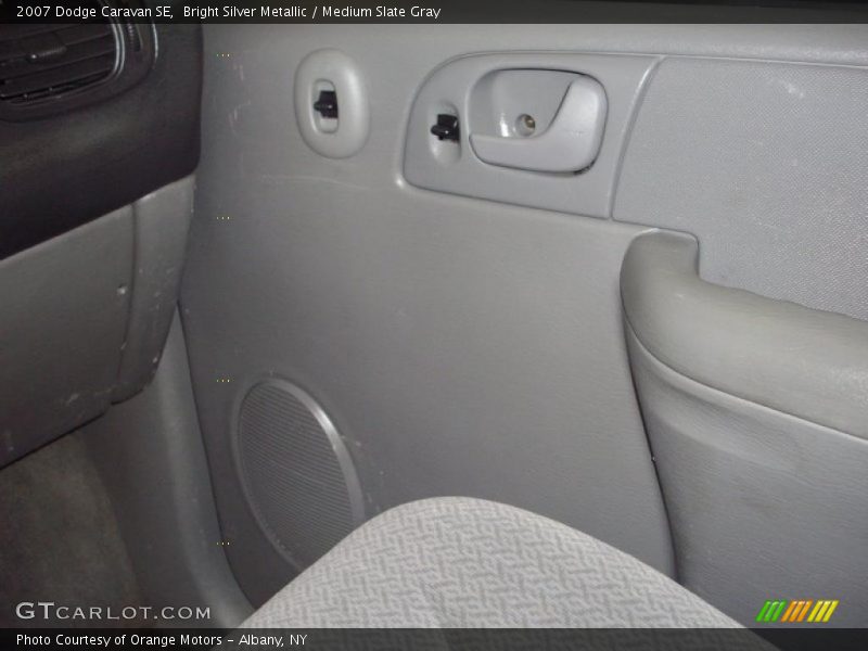 Bright Silver Metallic / Medium Slate Gray 2007 Dodge Caravan SE